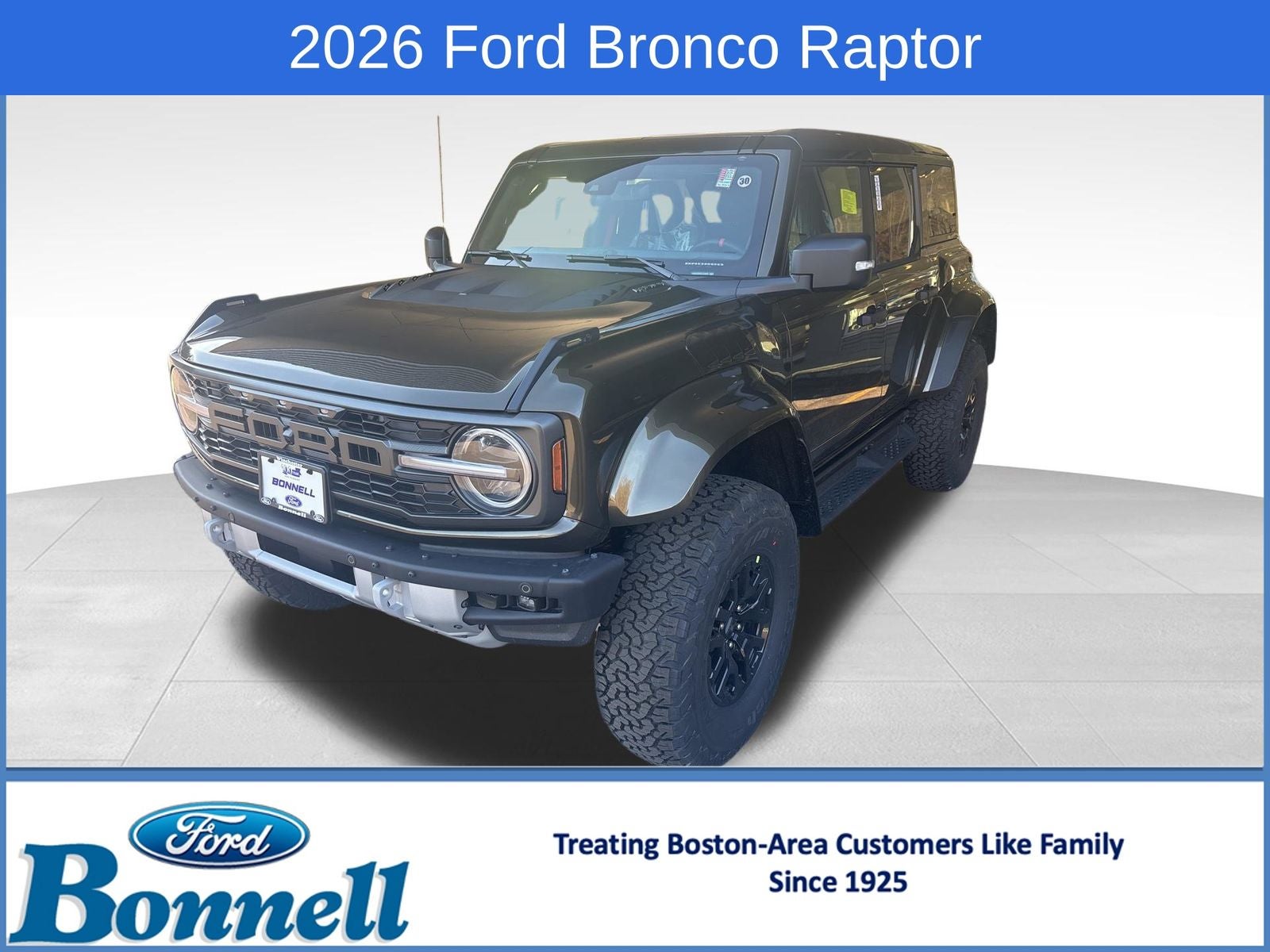 2026 Ford Bronco Raptor