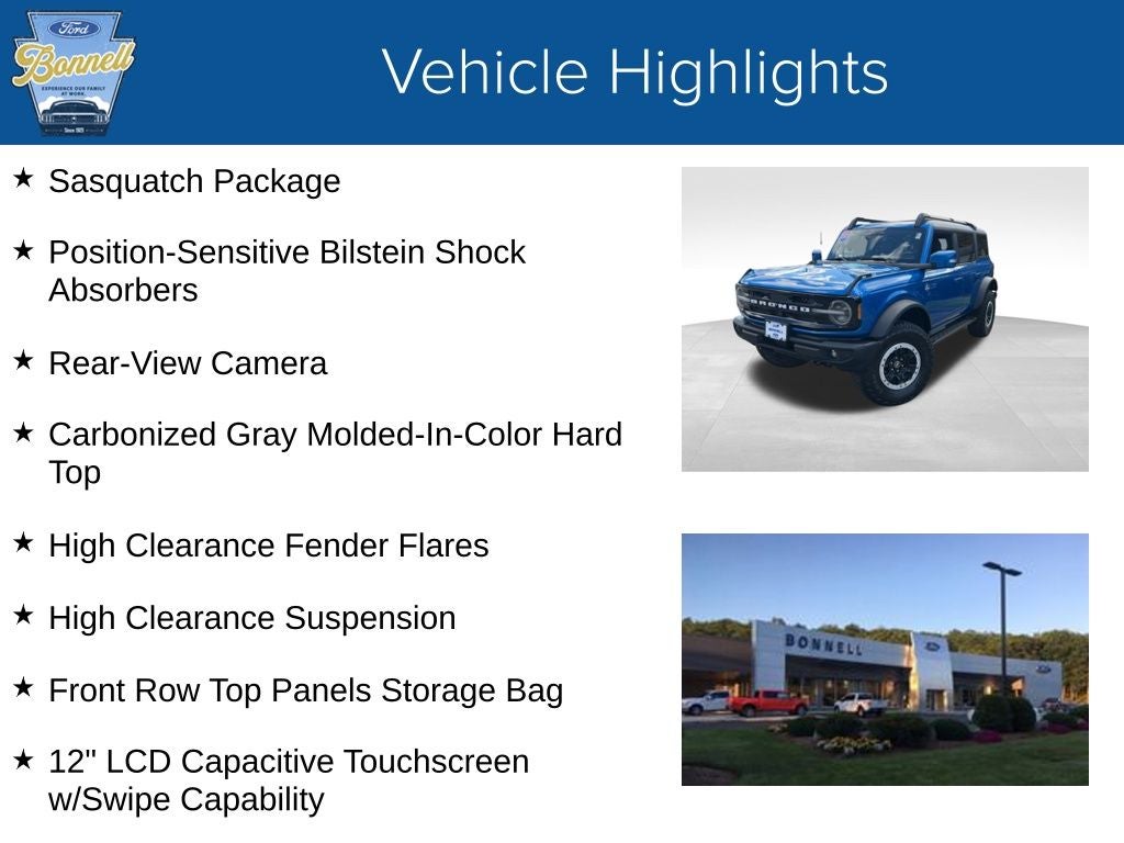 2023 Ford Bronco Outer Banks