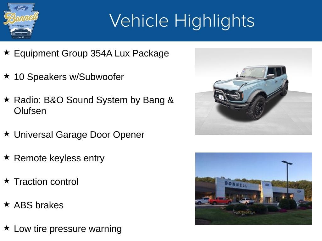 2023 Ford Bronco Wildtrak