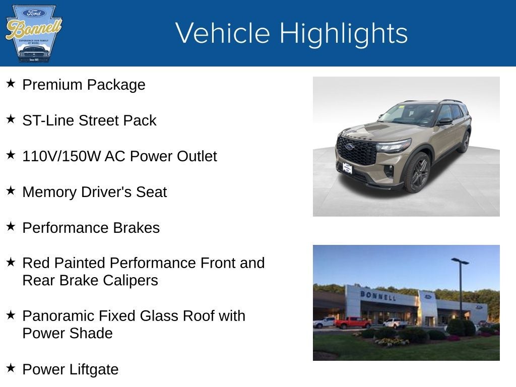 2026 Ford Explorer ST-Line