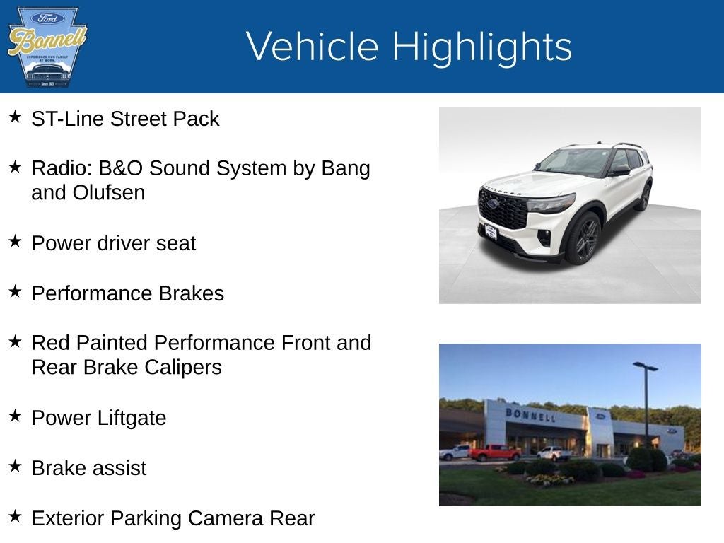 2026 Ford Explorer ST-Line
