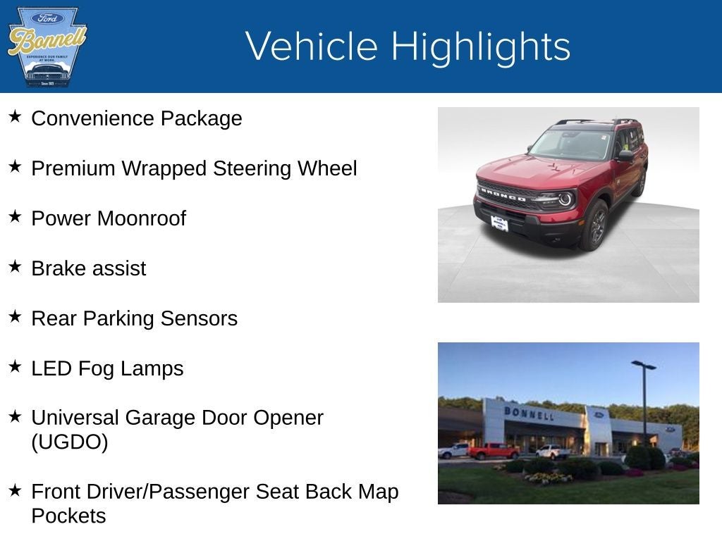 2025 Ford Bronco Sport Big Bend