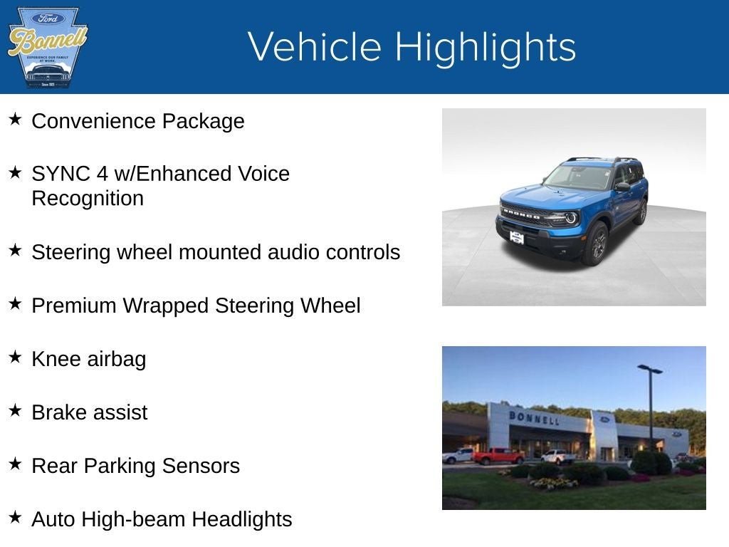 2025 Ford Bronco Sport Big Bend