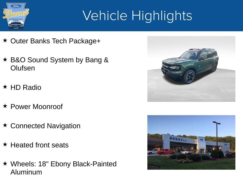 2025 Ford Bronco Sport Outer Banks