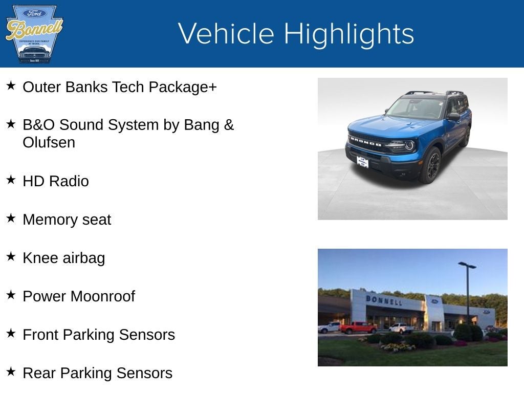 2025 Ford Bronco Sport Outer Banks