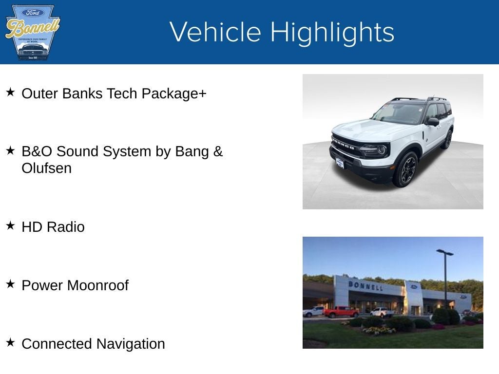 2025 Ford Bronco Sport Outer Banks