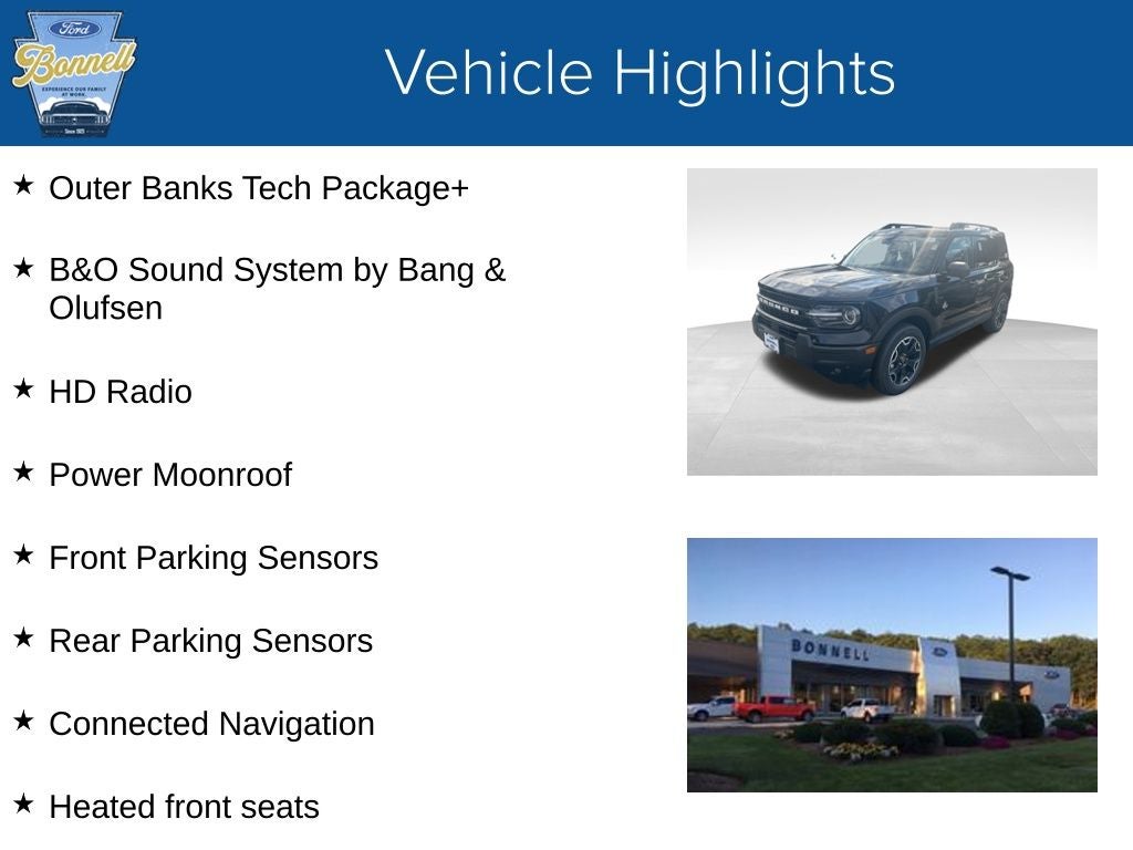 2025 Ford Bronco Sport Outer Banks
