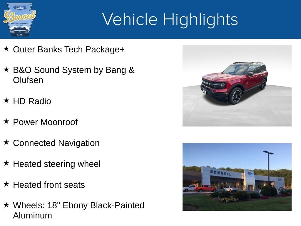 2025 Ford Bronco Sport Outer Banks