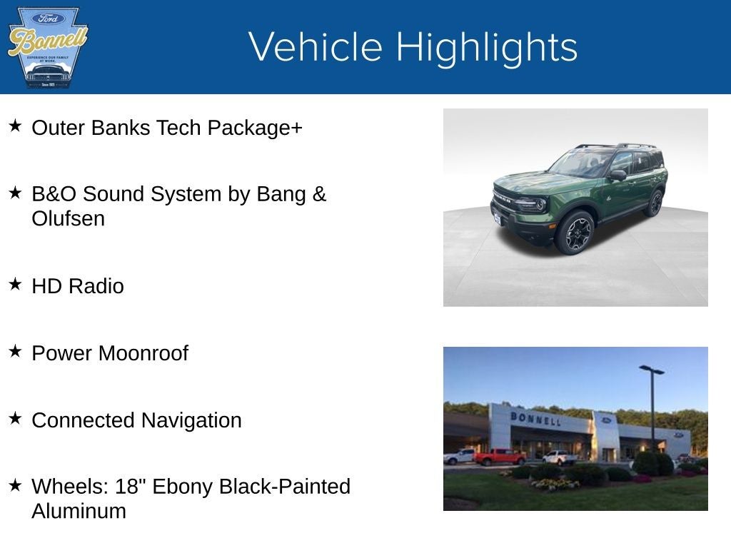 2025 Ford Bronco Sport Outer Banks