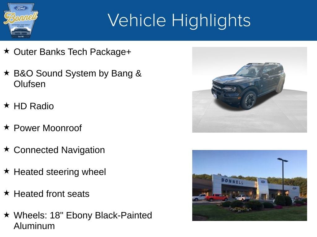 2025 Ford Bronco Sport Outer Banks