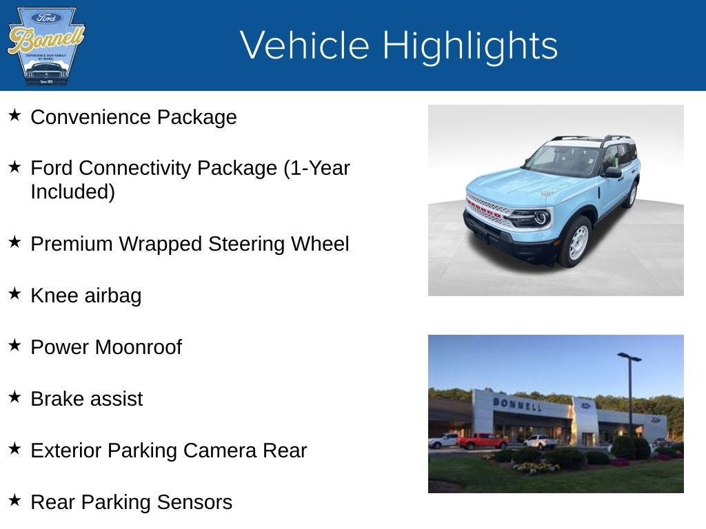 2026 Ford Bronco Sport Heritage