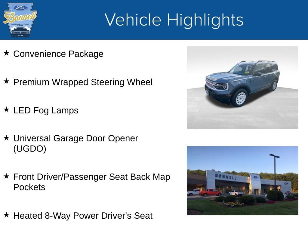 2025 Ford Bronco Sport Heritage