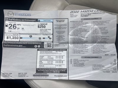 2022 Mazda Mazda CX-5 2.5 S Premium Plus Package